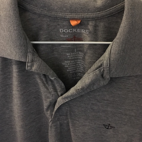 ❗️DOCKERS GREY POLO! - Picture 2 of 3